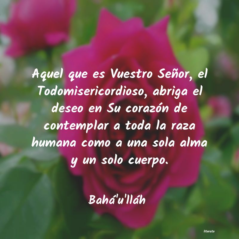 Frases de Bahá'u'lláh