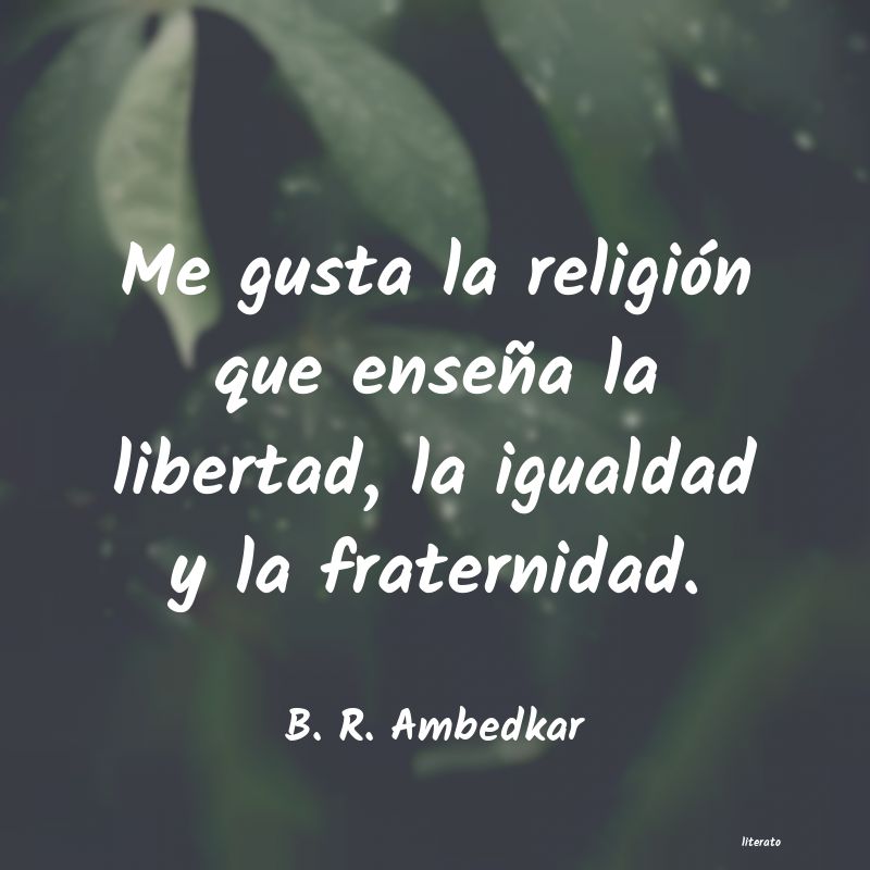 frases de B. R. Ambedkar