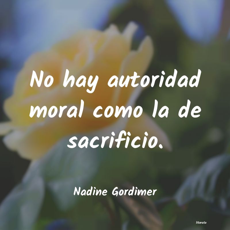 frases de Nadine Gordimer