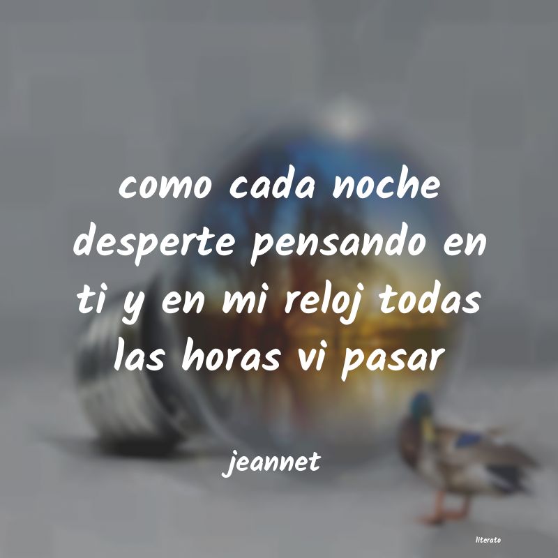 Frases de jeannet