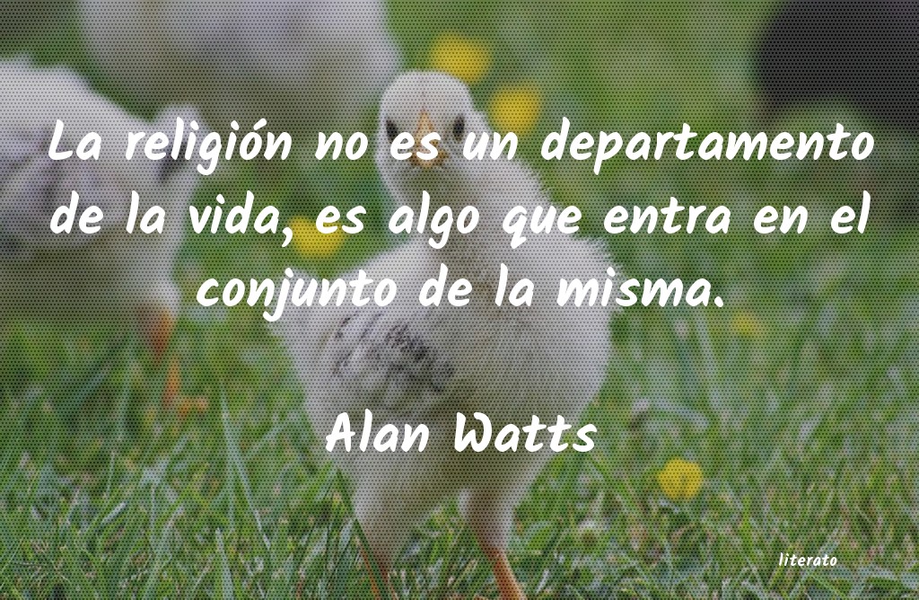 Frases de Alan Watts