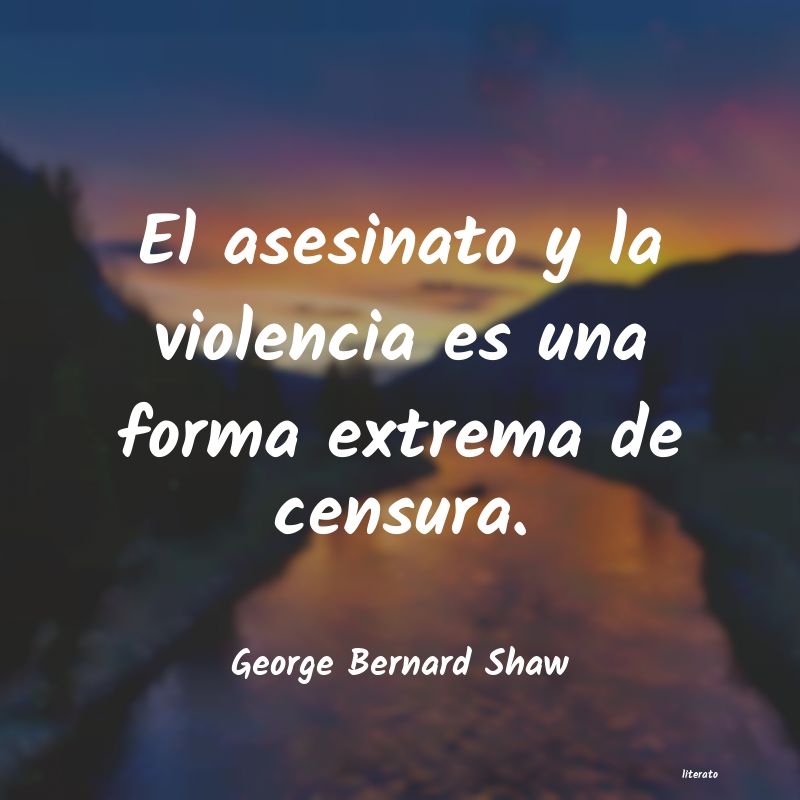 frases de George Bernard Shaw