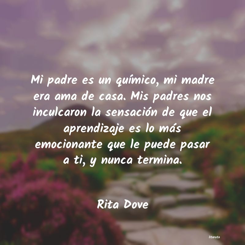 Frases de Rita Dove