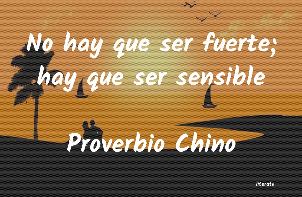 frases de Proverbio Chino