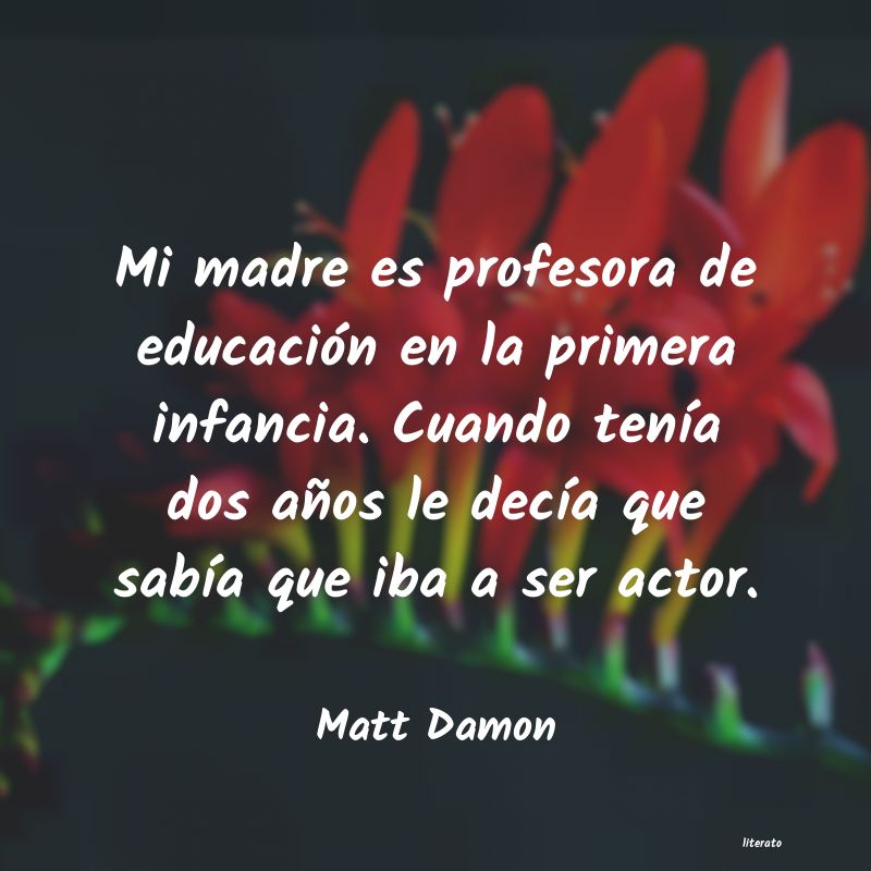 Frases de Matt Damon