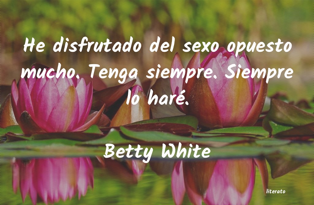 frases de Betty White