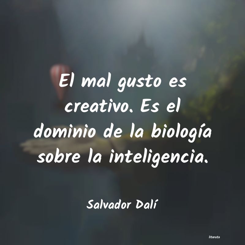 Frases de Salvador Dalí