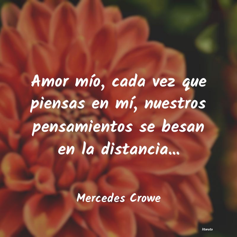 Frases de Mercedes Crowe