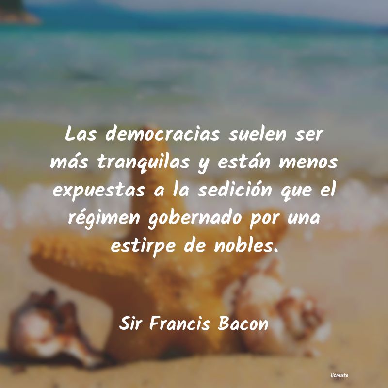 Frases de Sir Francis Bacon