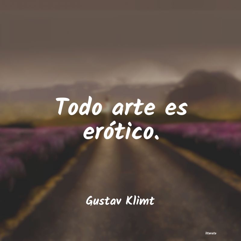 frases de Gustav Klimt