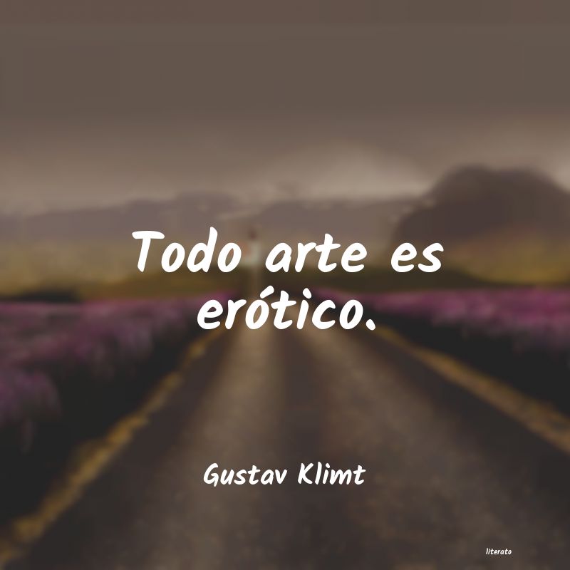 Frases de Gustav Klimt