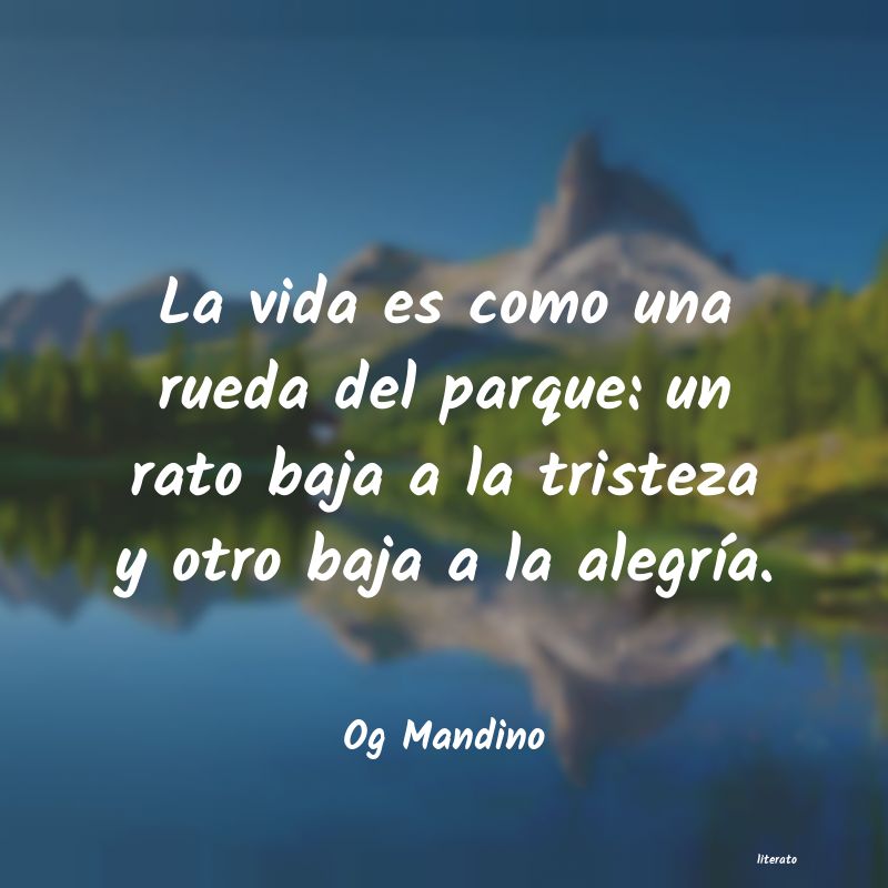 Frases de Og Mandino