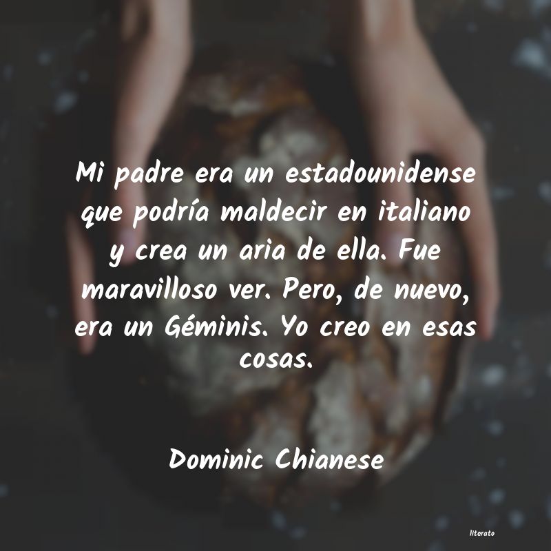 frases de Dominic Chianese