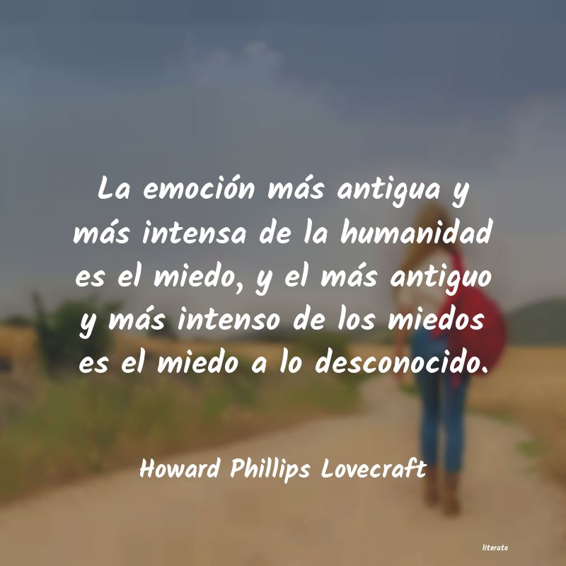 Frases de Howard Phillips Lovecraft