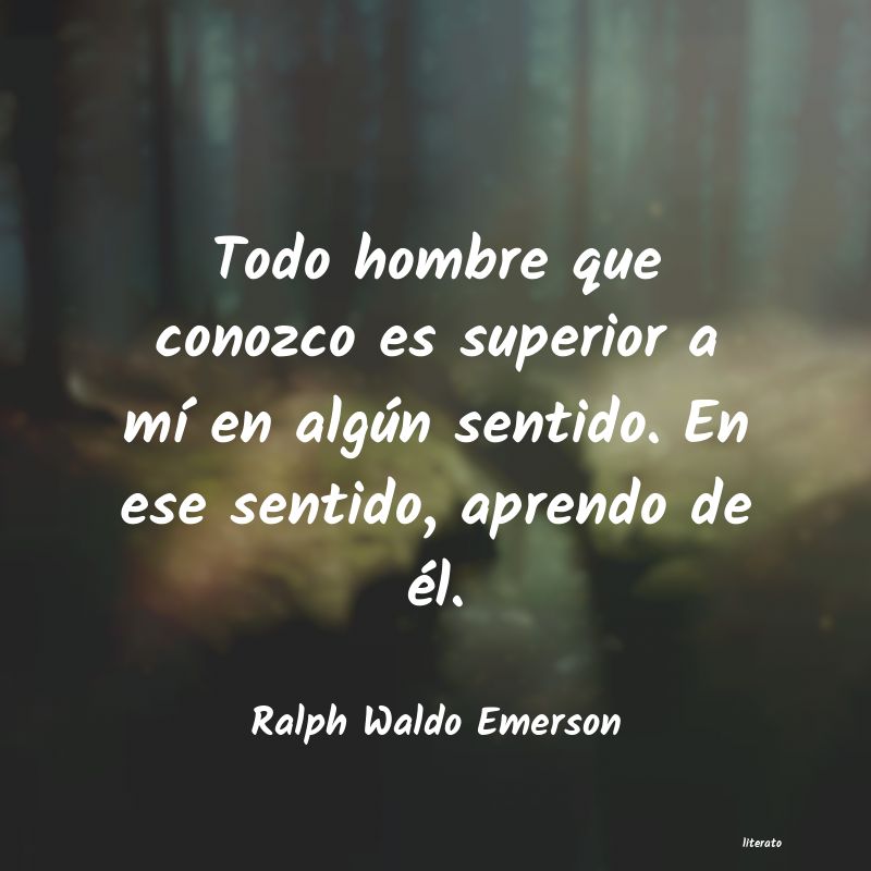 Frases de Ralph Waldo Emerson