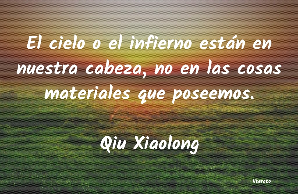 frases de Qiu Xiaolong