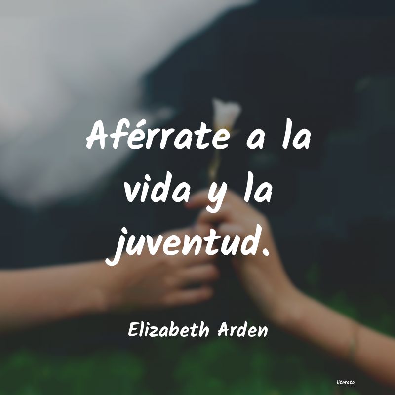 frases de Elizabeth Arden