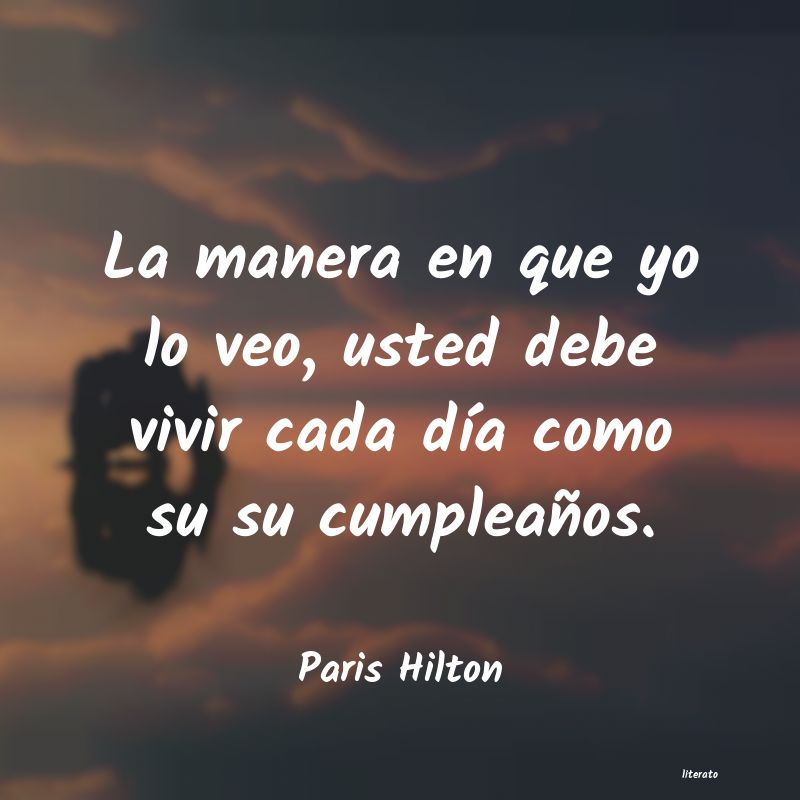 frases de Paris Hilton