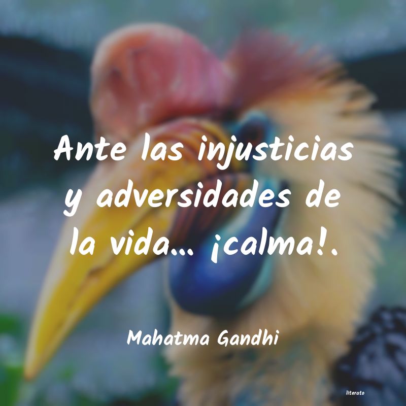 frases de Mahatma Gandhi