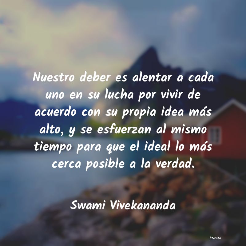 frases de Swami Vivekananda