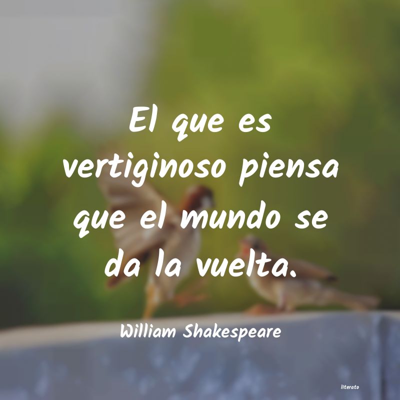 Frases de William Shakespeare