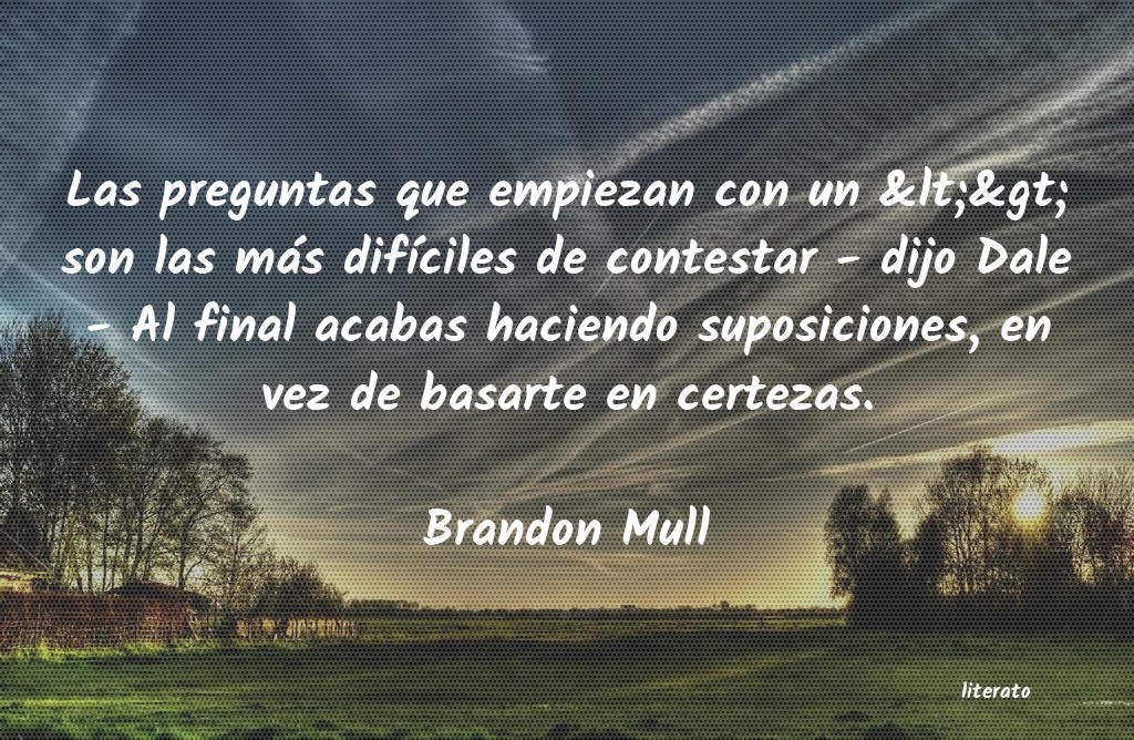 frases de Brandon Mull