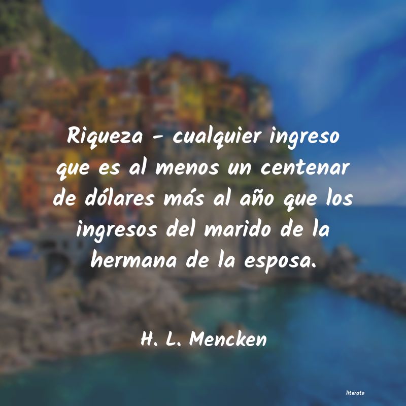 frases de H. L. Mencken