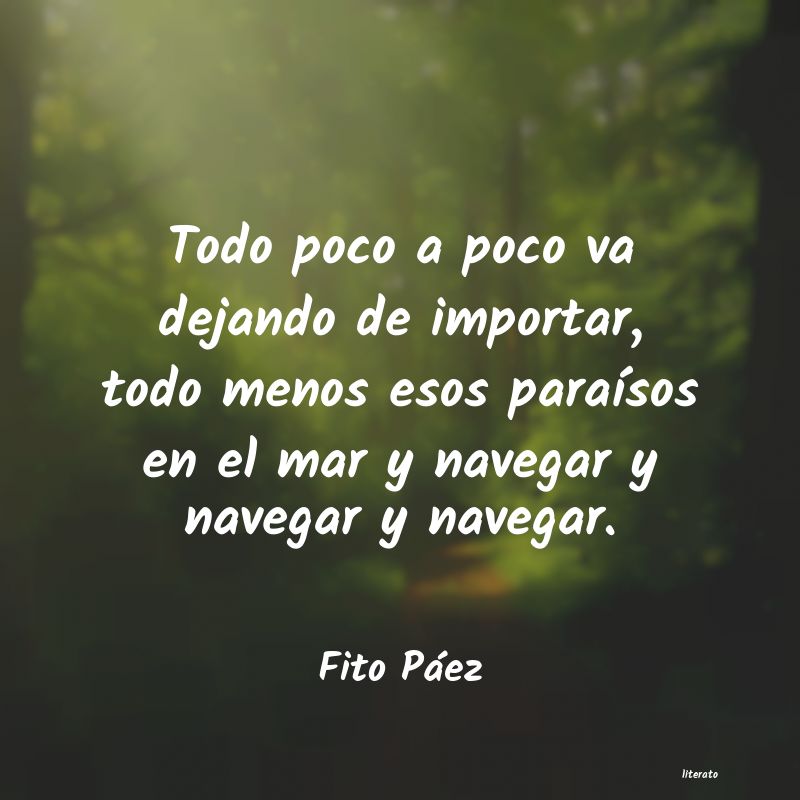 frases de Fito Páez