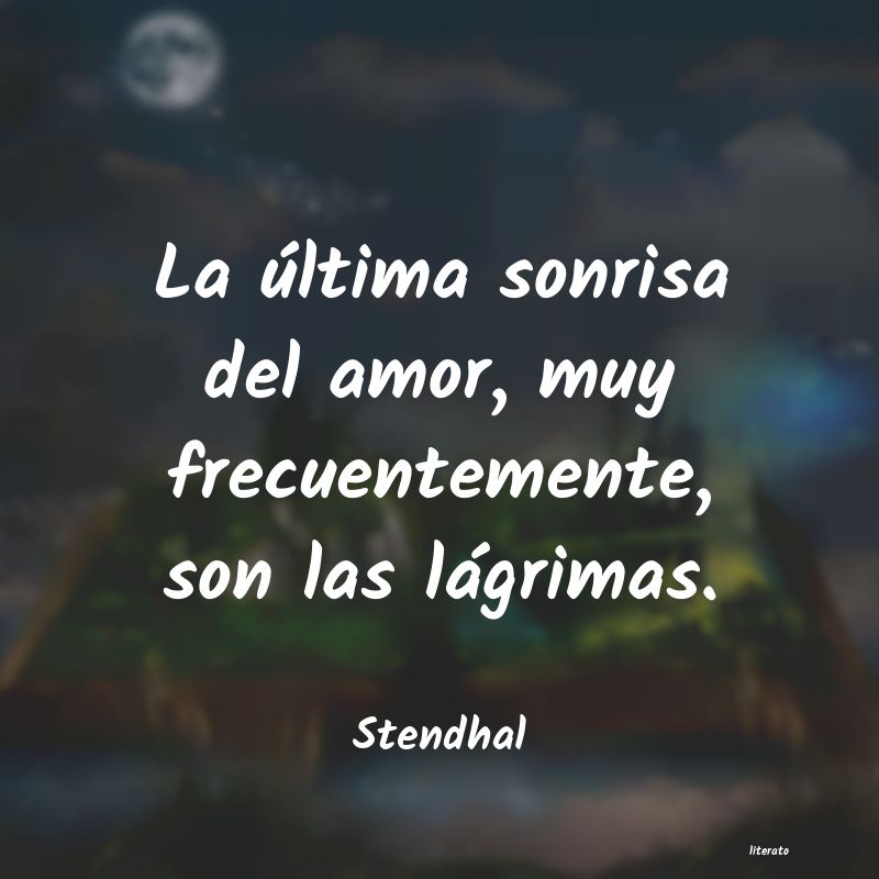 Frases de Stendhal