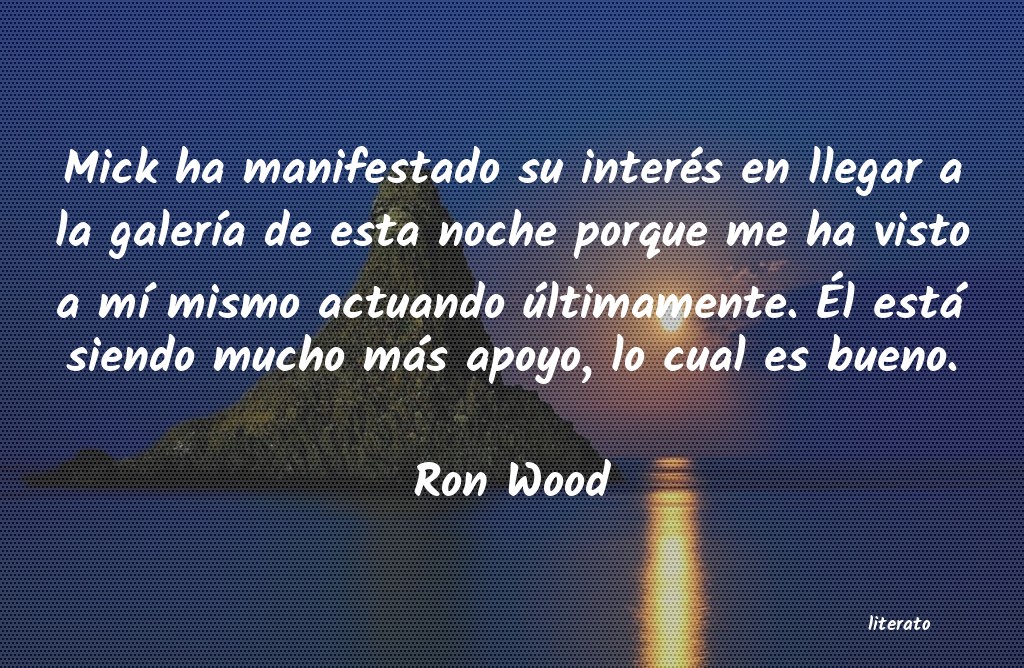 Frases de Ron Wood