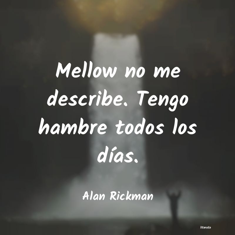 frases de Alan Rickman
