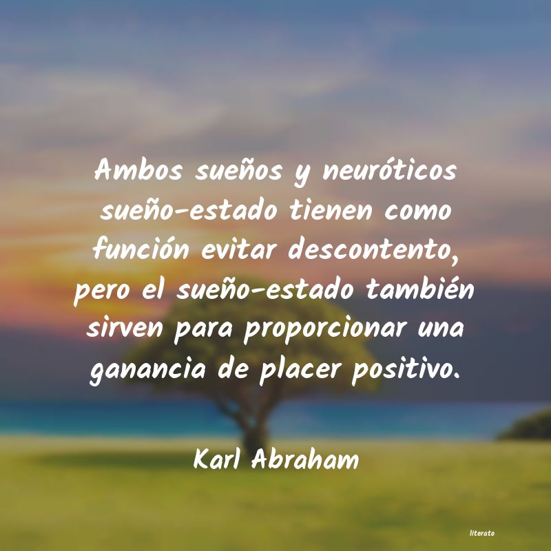 Frases de Karl Abraham