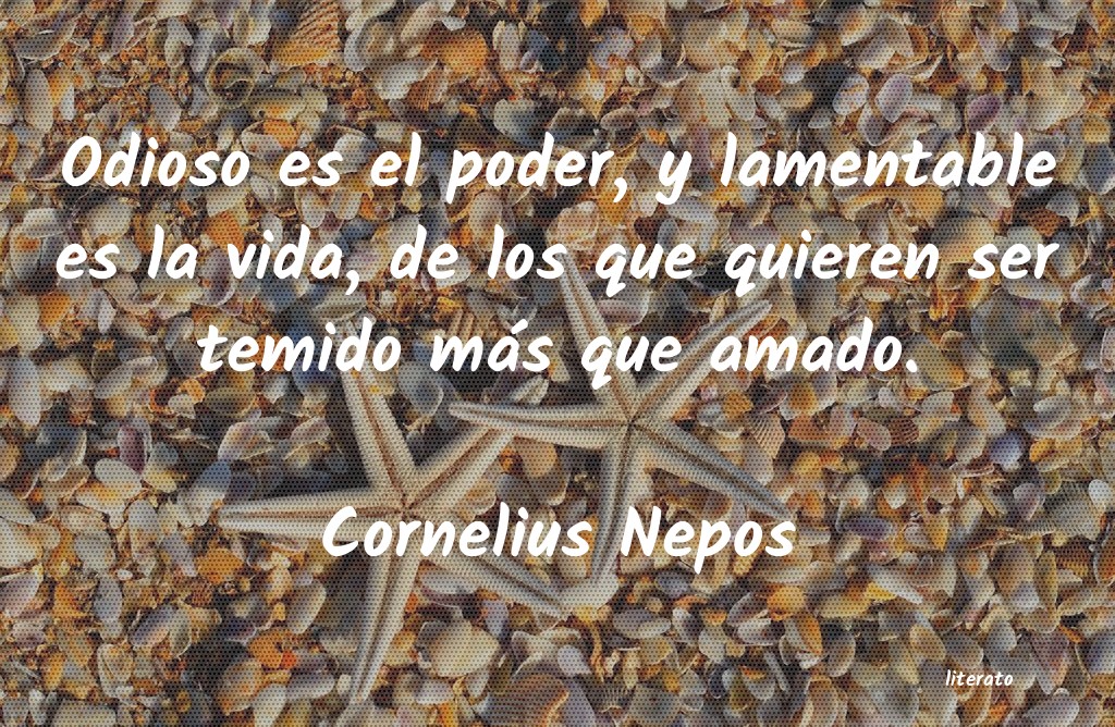 frases de Cornelius Nepos
