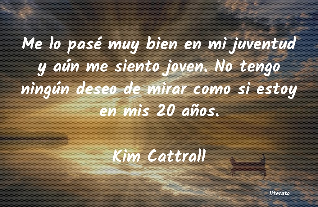 Frases de Kim Cattrall