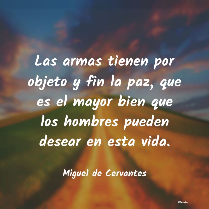 Frases de Miguel de Cervantes