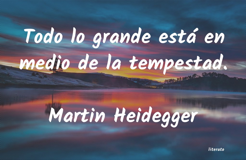 Frases de Martin Heidegger