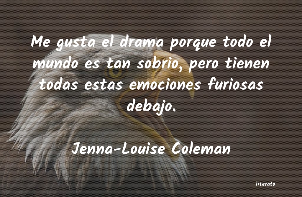 Frases de Jenna-Louise Coleman