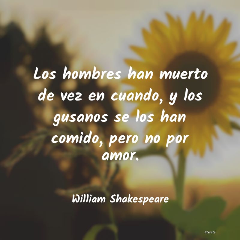 Frases de William Shakespeare