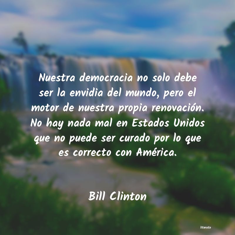 frases de Bill Clinton