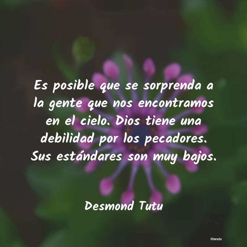 Frases de Desmond Tutu