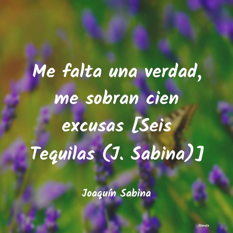 frases de JoaquÃn Sabina