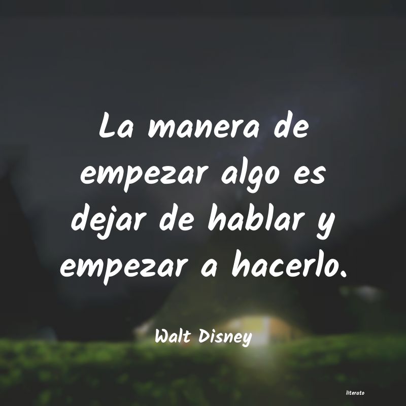 frases de Walt Disney