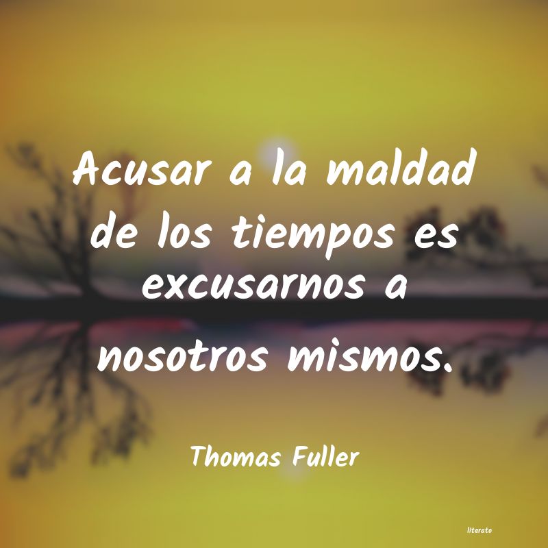 Frases de Thomas Fuller