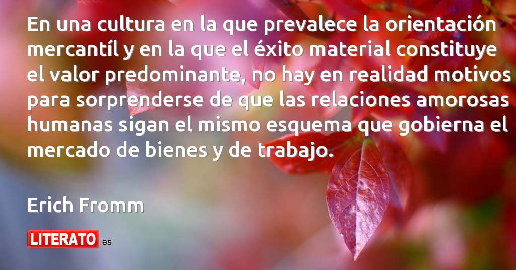 frases de Erich Fromm