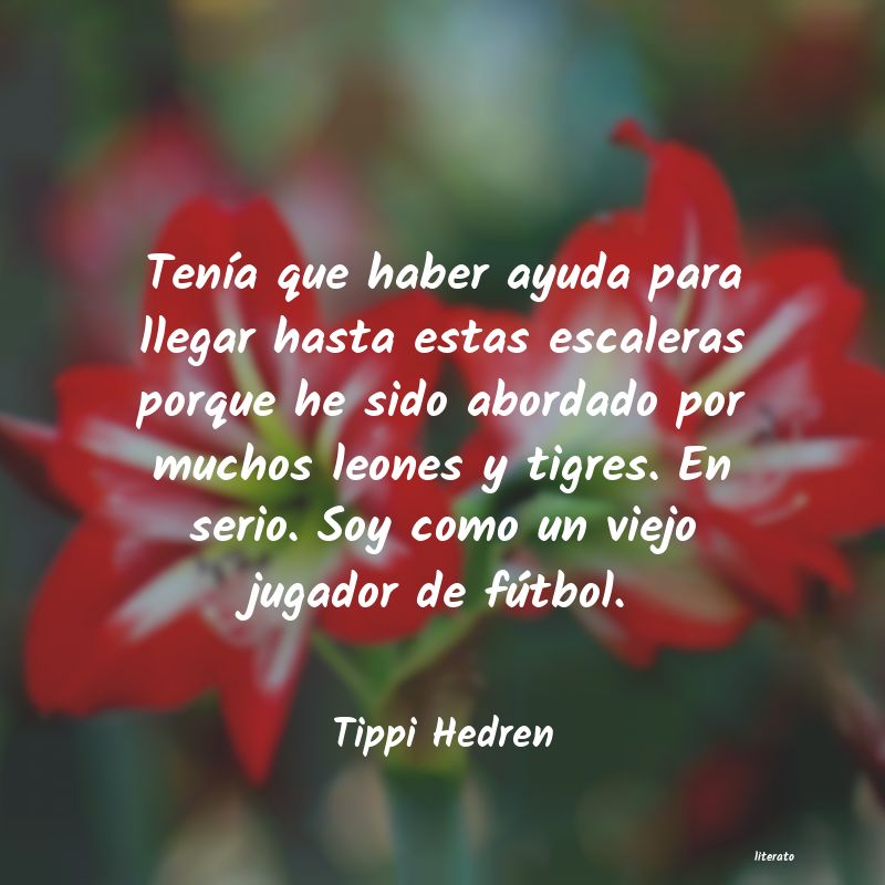 Frases de Tippi Hedren