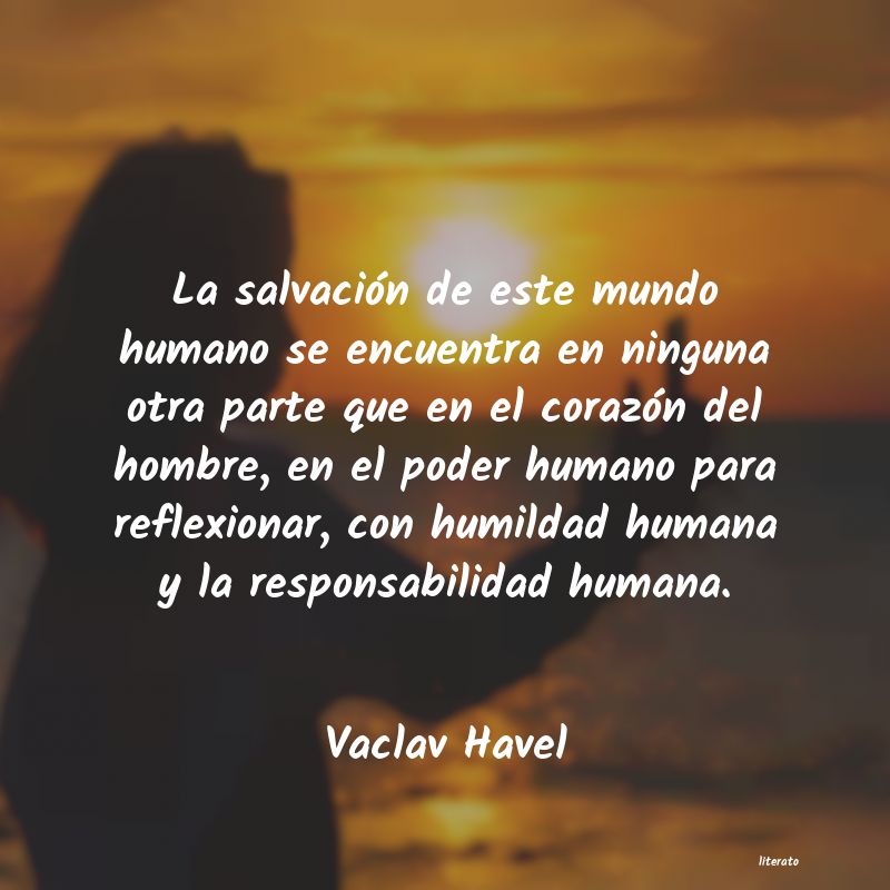 frases de Vaclav Havel