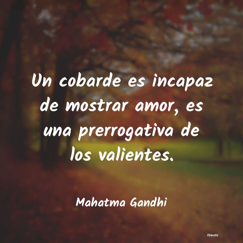 frases de Mahatma Gandhi