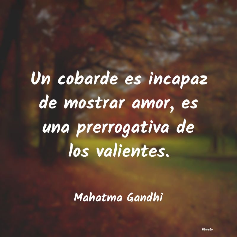 Frases de Mahatma Gandhi