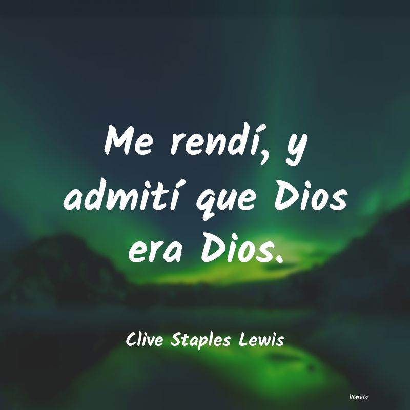 frases de Clive Staples Lewis