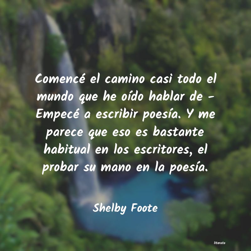 Frases de Shelby Foote